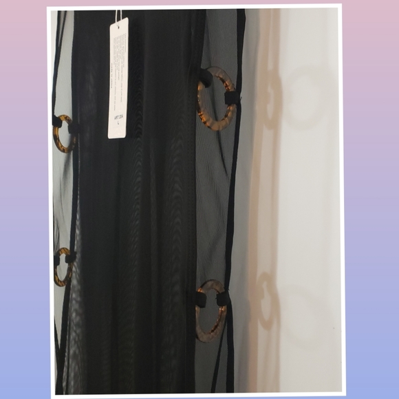 🤎🖤Stylish Swimwear Sheer Bathing suit Cover🖤🤎 - Picture 5 of 8